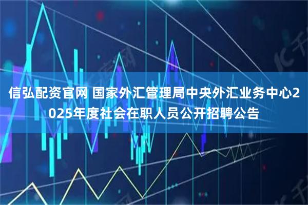信弘配资官网 国家外汇管理局中央外汇业务中心2025年度社会在职人员公开招聘公告