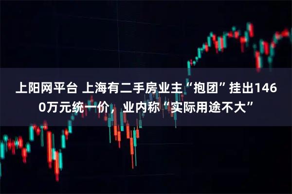 上阳网平台 上海有二手房业主“抱团”挂出1460万元统一价，业内称“实际用途不大”