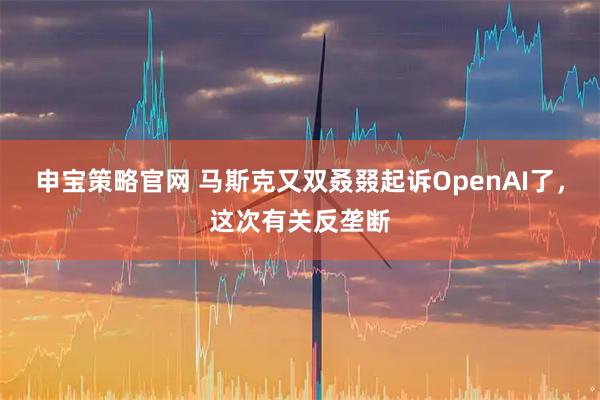 申宝策略官网 马斯克又双叒叕起诉OpenAI了,这次有关反垄断
